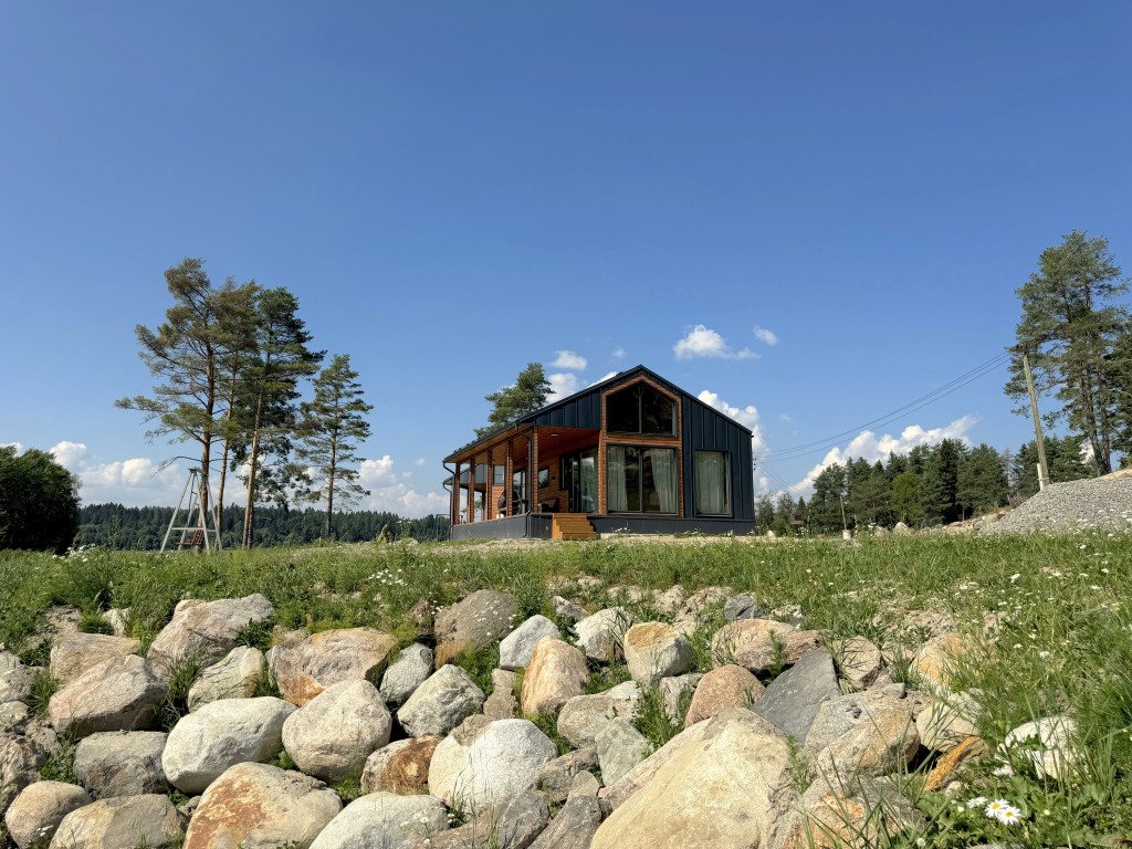 Домики Ихоярви на озере (дом 4), Куркиеки, Республика Карелия