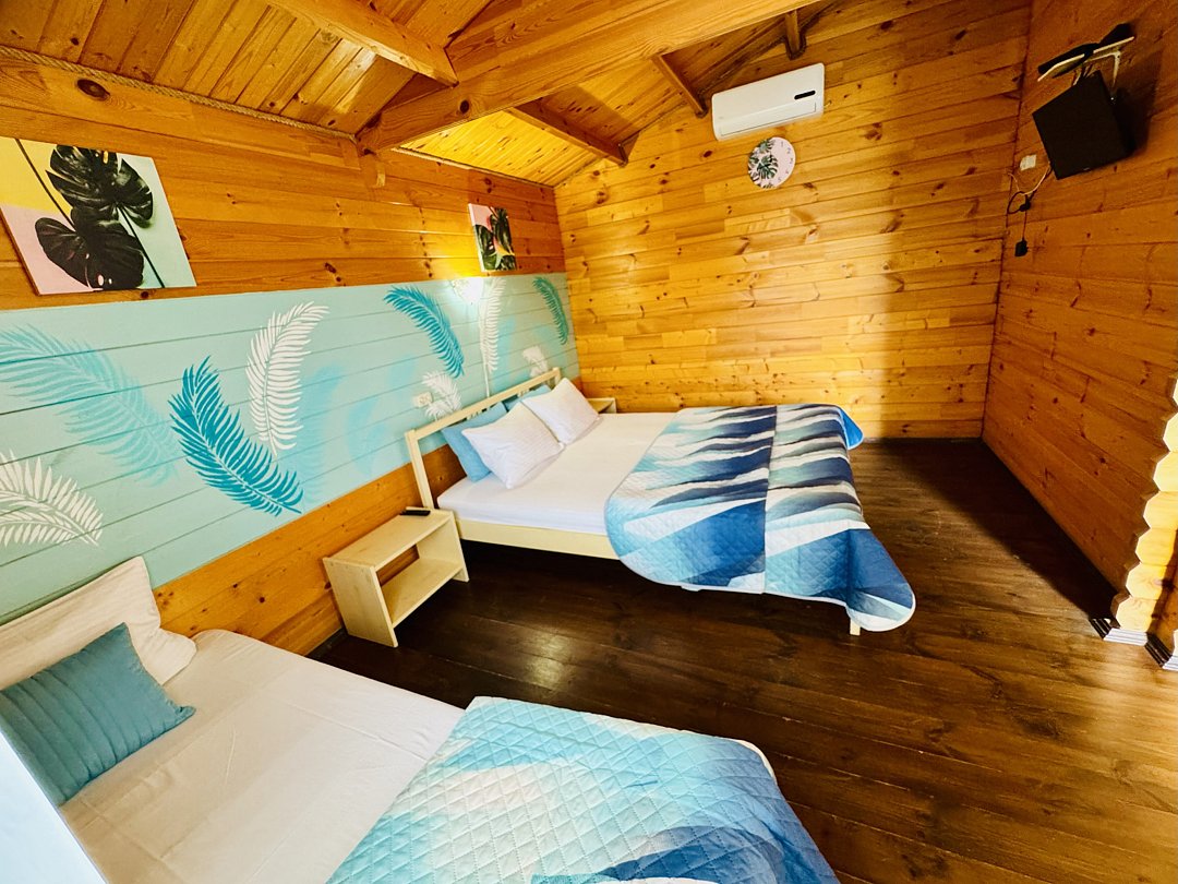 Коттедж 3-местный 1-комнатный