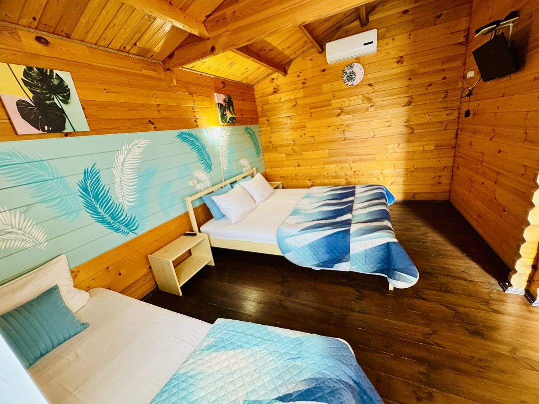 Коттедж 3-местный 1-комнатный