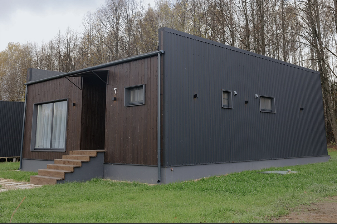 Дом 6-местный 3-комнатный (У леса на опушке с террасой)