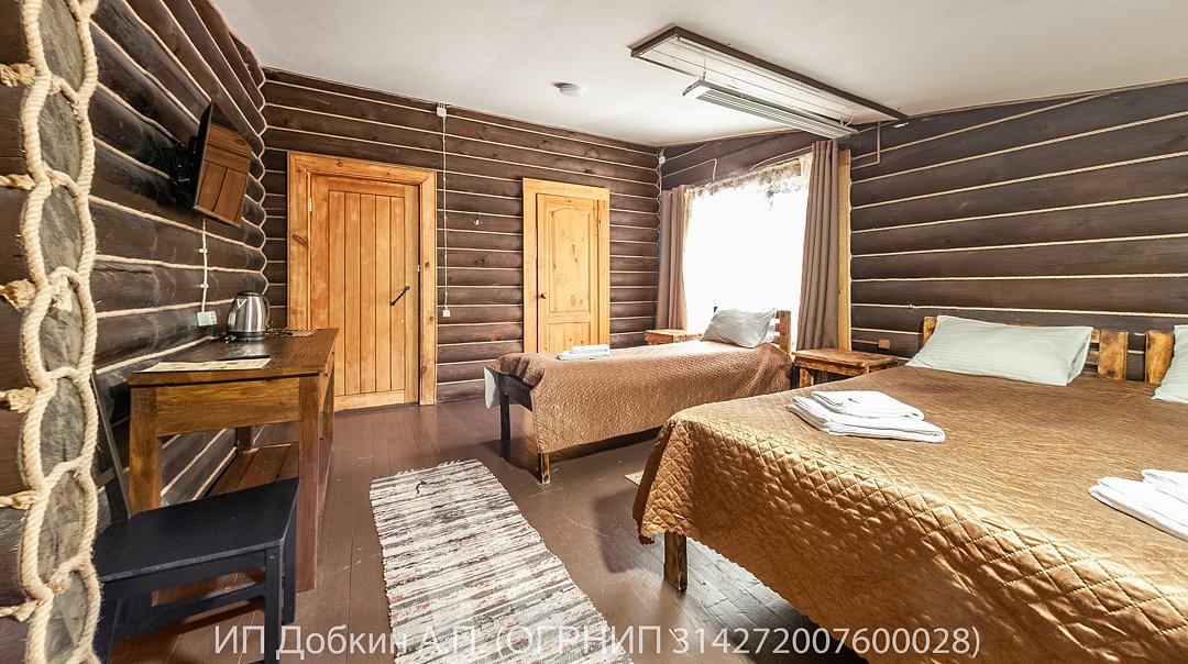 Бунгало Семейный 4-местный 2-комнатный