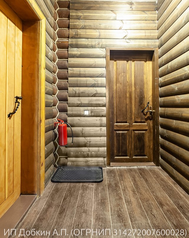 Бунгало Семейный 4-местный 2-комнатный (с каминным залом)