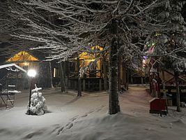 Двухместный номер Superior с красивым видом из окна двуспальная кровать, База отдыха Поляна Зубров, Архыз