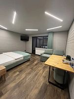 Двухместный номер Comfort с балконом двуспальная кровать, База отдыха Гринвальд 1474, Архыз