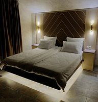 Двухместный номер Deluxe с красивым видом из окна двуспальная кровать, Гостевой дом MERAKI, Тегенекли