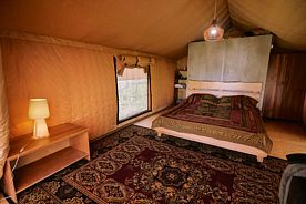 Люкс с красивым видом из окна, Глэмпинг Сафари Булунгу Парк, Чегем