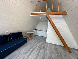 Двухместный коттедж Standard двуспальная кровать, Глэмпинг ЛэйкГлэмп, Пестречинский