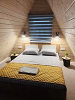 Четырёхместное шале Superior с балконом и с красивым видом из окна, Шале LakeSide Lemon, деревня Якты-Куль