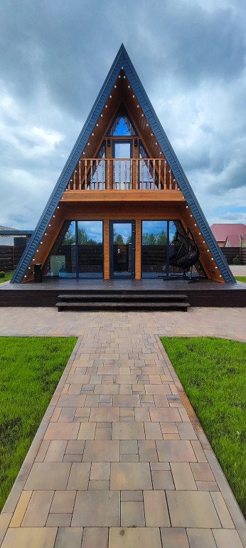 Частный дом A-framе с чаном и прекрaснoй сaуной, Республика Башкортостан, Кармаскалинский район 