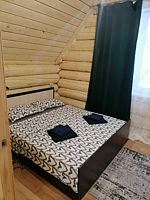 Двухместный дом № 4 с 2 комнатами двуспальная кровать, База отдыха Сила Сибири, Шерегеш