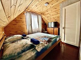 Двухместные апартаменты Standard двуспальная кровать, Guest House Избушки (Гест Хаус), Шерегеш