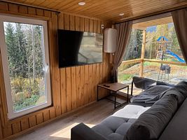 Коттедж с красивым видом из окна, Частный дом 3-к. коттедж, 60 м², Шерегеш
