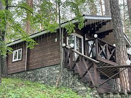 Шале c 1 комнатой с балконом и с видом на озеро, Загородный комплекс Кристалл-Тургояк, Миасс