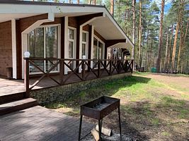 Шале с 2 комнатами с балконом и с видом на озеро, Загородный комплекс Кристалл-Тургояк, Миасс