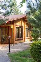 VIP коттедж с двумя спальнями, гостиной и мангальной зоной, Усадьба Фамилия, станица Пластуновская