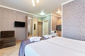 Трехместные апартаменты с кухней, Гостевой дом «У Моря», Краснодар