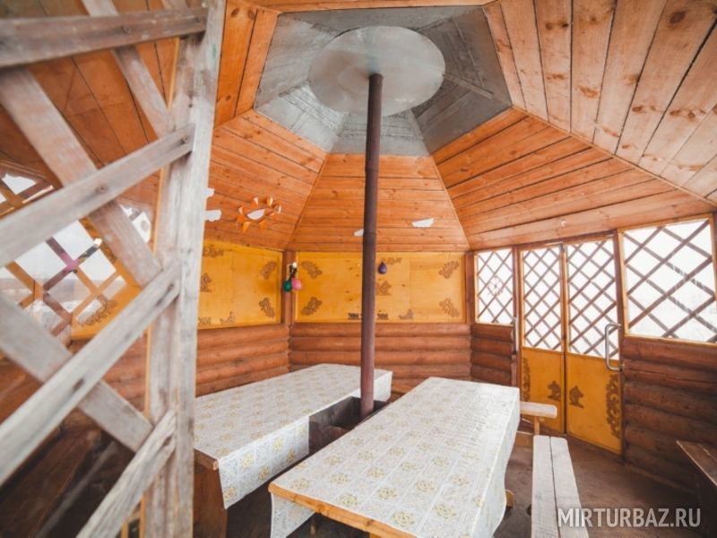 Беседка на берегу Волги