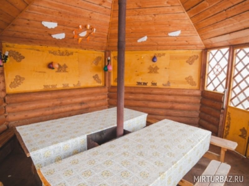 Беседка на берегу Волги