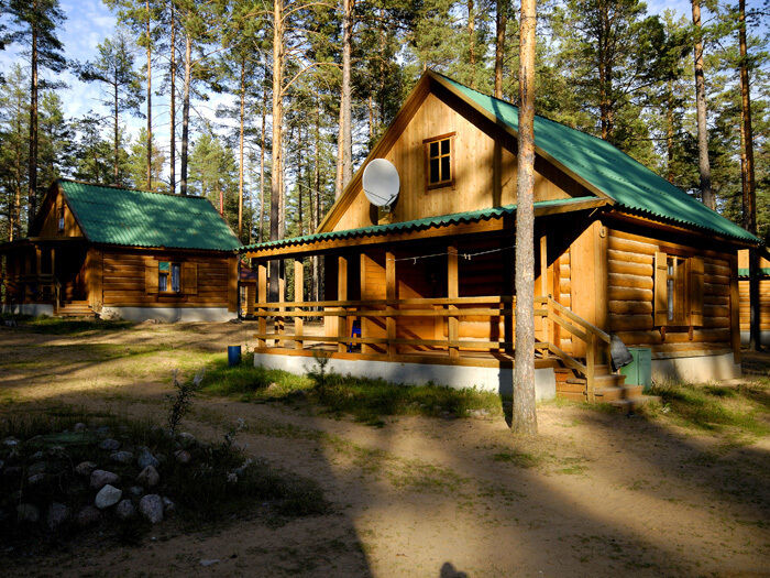 Вид на домики