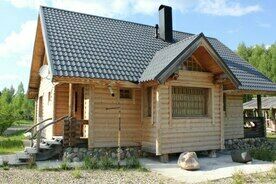 Дом гостевой двухэтажный с беседкой, Туристический комплекс Попов луг, Переславский район