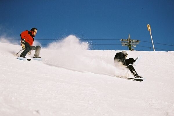 катание на скифоксе