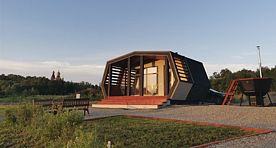 Глэмпинг-модуль Трапеция, Турбаза Сысоевская слобода, Хабаровск