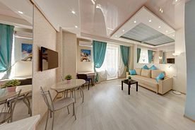 "Piccolo Apartment", квартира-студия с джакузи, площадь МОПРа, 9, ID 74-055, База отдыха "ИннХоум Апартаменты", Челябинск