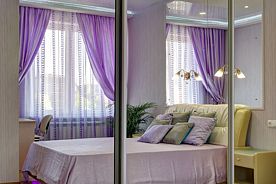 "Modern de Lux", 2 комн. квартира с джакузи и балконом, Бр. Кашириных, 34, ID 74-038, База отдыха "ИннХоум Апартаменты", Челябинск