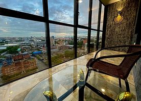 «Sky Studio 19 floor», Студия, Энгельса, 4, 19 этаж, ID 74-058, База отдыха "ИннХоум Апартаменты", Челябинск