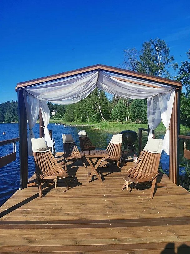 «Наедине» — дома на воде, Ленинградская область: фото 3