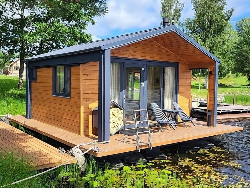 «Наедине» — дома на воде, Ленинградская область: фото 5