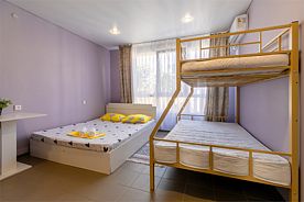 Семейный номер 1 этаж, База отдыха ГрандЛодж, Джубга