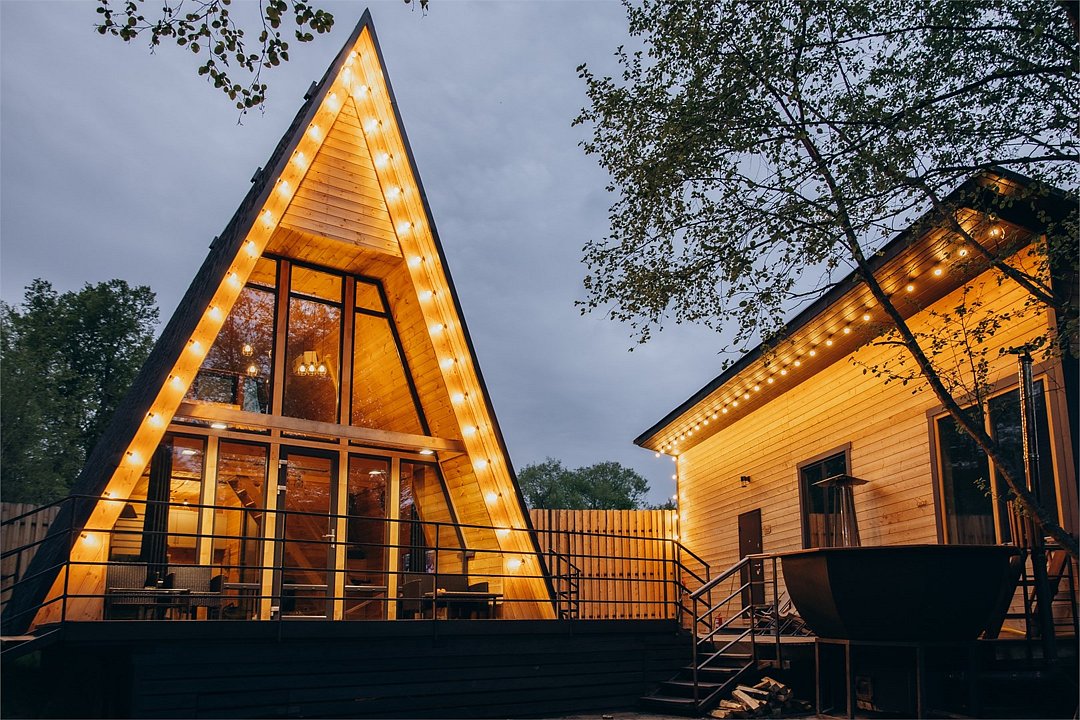 Шале-отель «Кроличья нора», Московская область, деревня Коришево 