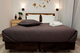 СТАНДАРТ С  ОДНОЙ ДВУСПАЛЬНОЙ КРОВАТЬЮ, База отдыха RELAX88, Нижний Новгород