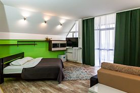 люкс с панорамным видом на реку, База отдыха RELAX88, Нижний Новгород