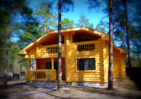 Большой коттедж, Коттеджный комплекс Глухарь, Приозерский район