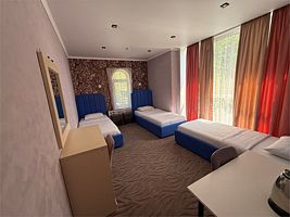 Стандарт с тремя раздельными кроватями, База отдыха RABAT, Саратов