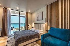 Студия Relax Time прямой вид на море, База отдыха Крымский Рей, Алушта