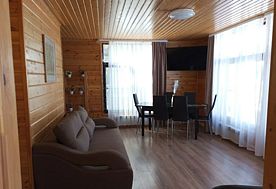 Комплекс на 4-6 человека, с крытой беседкой и баней, База отдыха Экоферма "Просторы Life", Руза