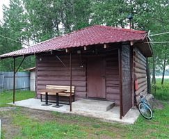 коттедж эконом на 2 человека, База отдыха Михайловская, поселок Кротово