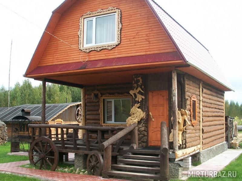 Вид на баню