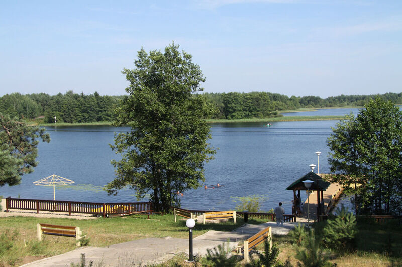 Пляж на территории | Ладья, Тверская область