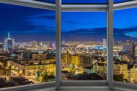 "Resident de Luxe" 2 комн. квартира с суной и джакузи, площадь МОПРа, 9, ID 74-075, База отдыха "ИннХоум Апартаменты", Челябинск