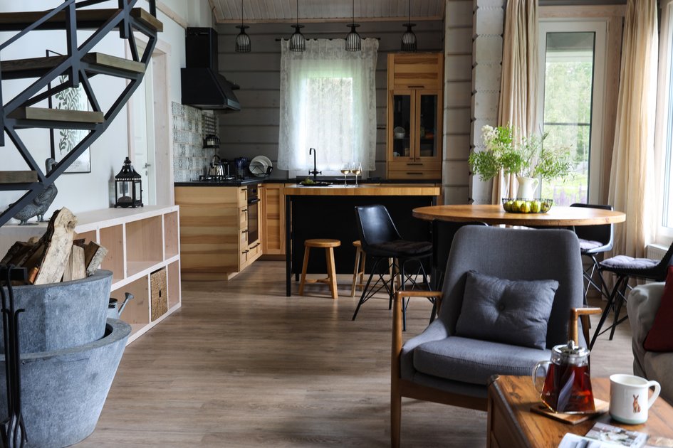 Коттедж рядом с лесом и озером в пос. Мысовое, Ленинградская область: фото 4