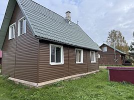 Домик из сруба на берегу реки, Гостевые дома Тулокса 1, деревня Устье Тулоксы