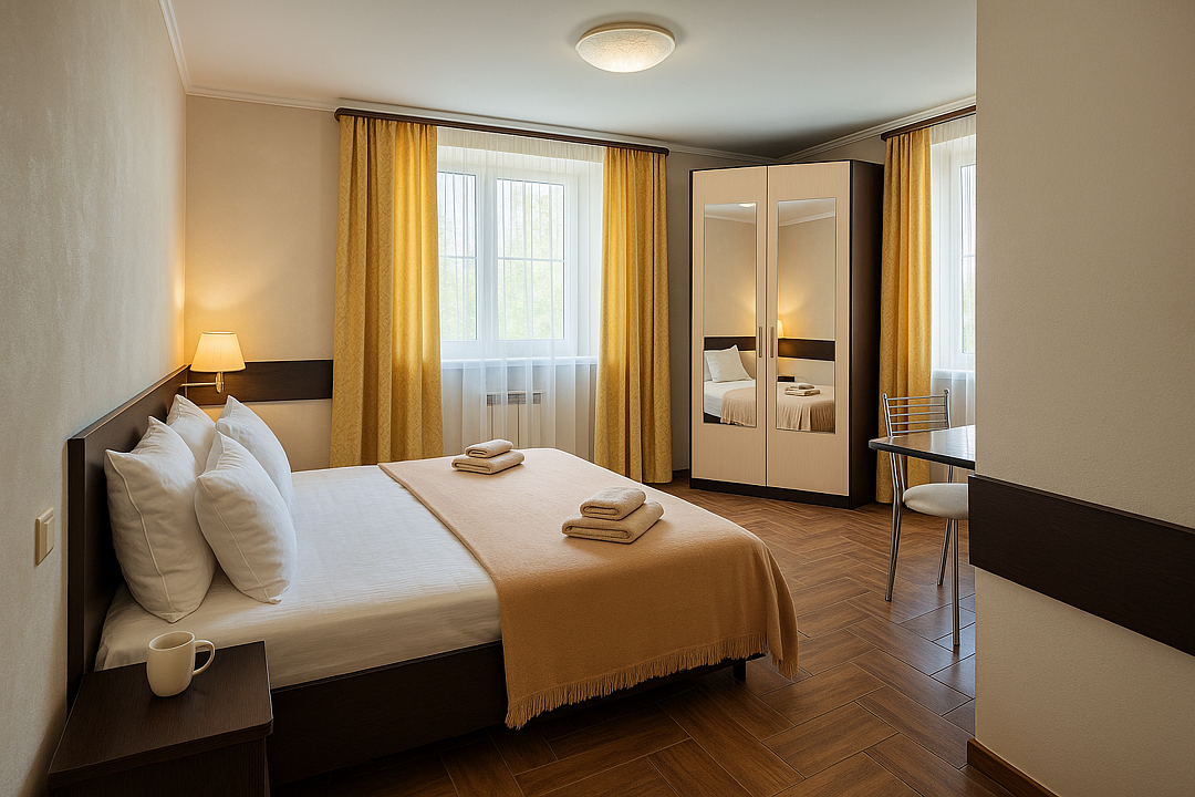 Люкс 2-местный (С ванной комнатой №3)