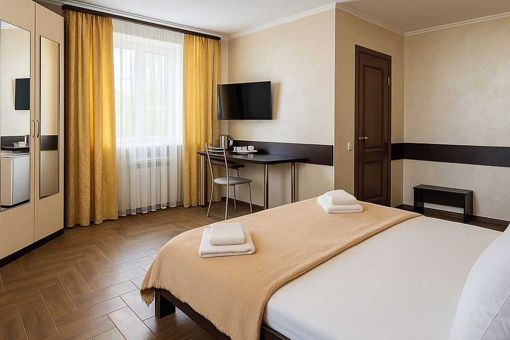 Люкс 2-местный (С ванной комнатой №3)