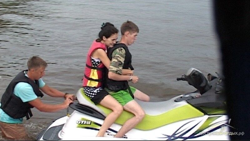 катаемся на скутере