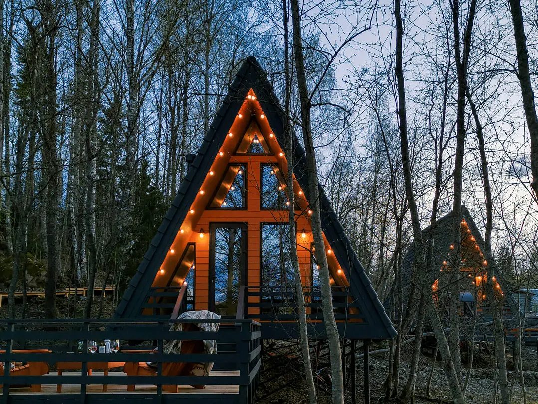 Дома в аренду Избушки на опушке, поселок Глубокое, Ленинградская область