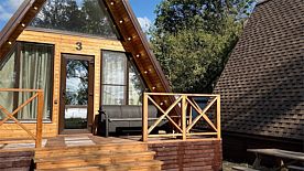 A-frame «Домик Уютный», Загородный клуб Панорама, Золотая Коса